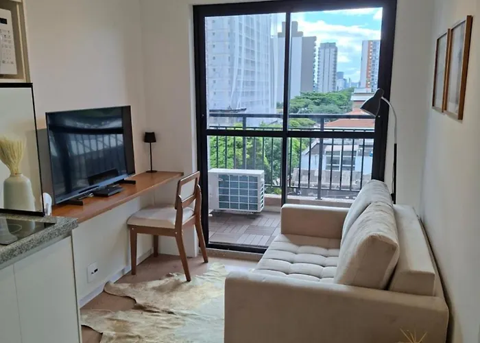 Studio Em Moema - Ao Lado Do Aeroporto E Parque Ibirapuera